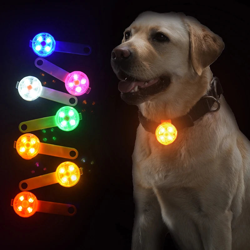 ✨ Waterproof LED Pet Collar Pendant - Nighttime Safety for Your Furry Friend 🌟